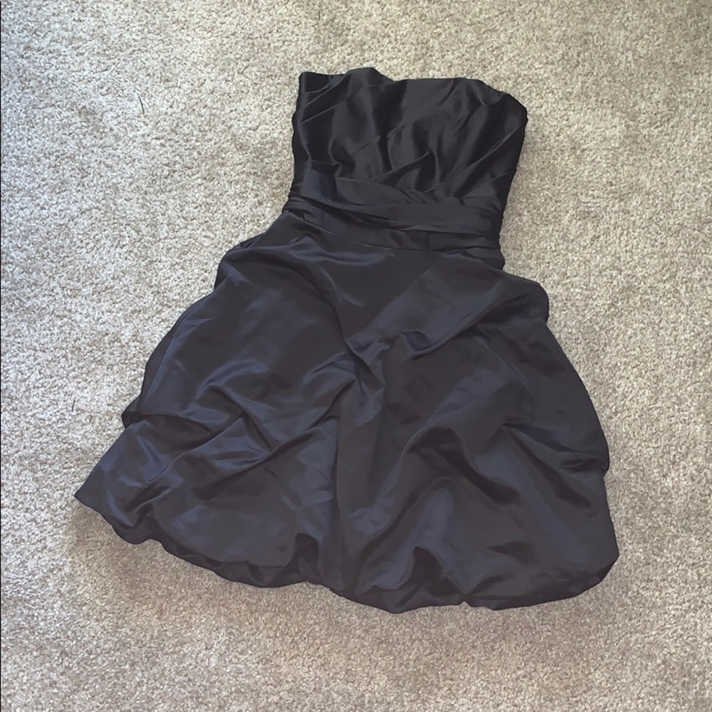 David’s Bridal Strapless Dress